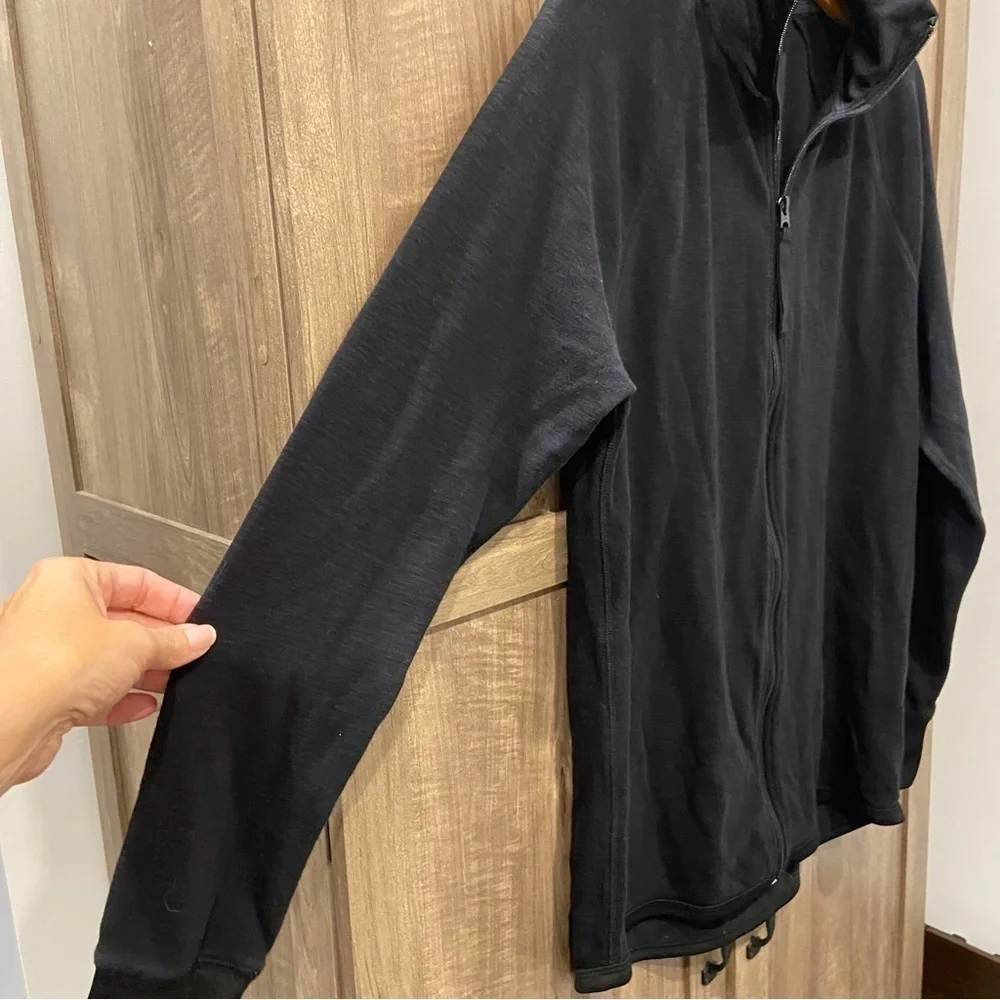 G-Star Raw Medium Jirgi Top Jacket Mock Neck Full Zip Black